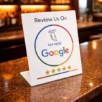 Stand NFC para Reseñas de Google - Tap Review