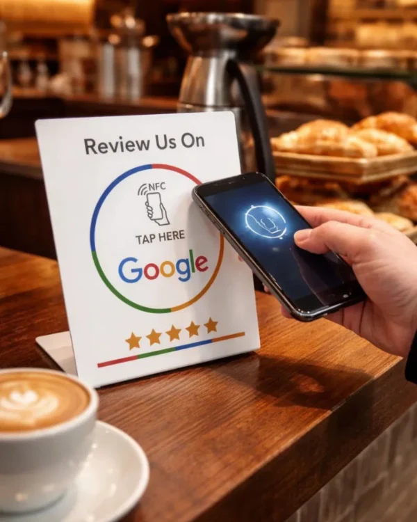 Stand NFC para Reseñas de Google - Tap Review