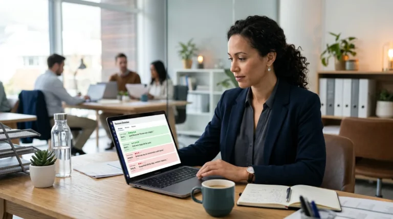 Gestión de reseñas positivas y negativas en Google Business Profile.